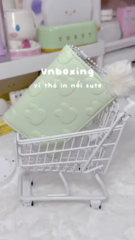 Ví thỏ cute 🐇🥕 #vidungtien #xuhuong #vinugapgon #vicamtay #ví #unbox #muataitiktokshop #seaglocawallet #biunie206 #review 