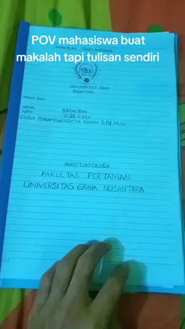pelan -pelan buk dosen baru semester 1#fakultaspertanian #agro #agroteknologi 