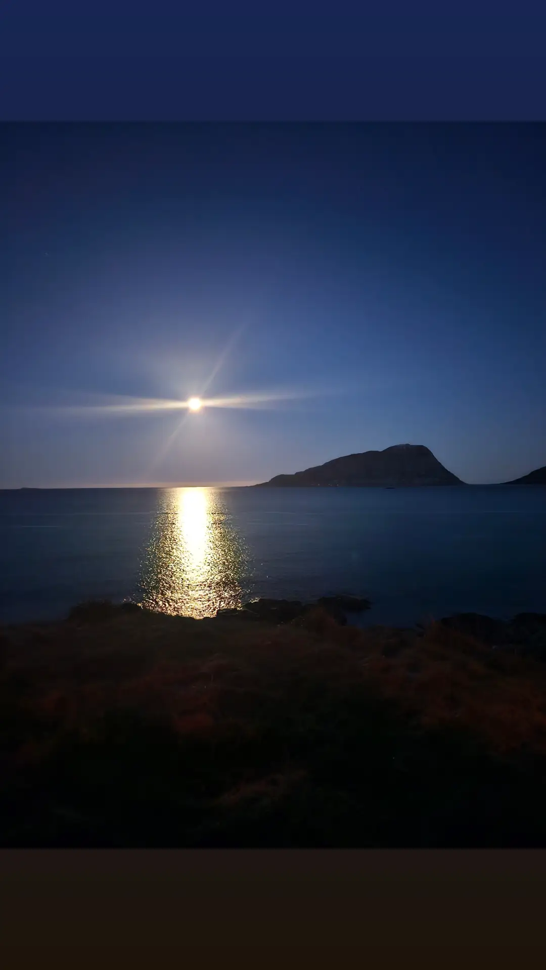 Nydeleg morgen.. 😊 #måneskinn #moonlight #morgen #morning #fypシ゚viral #moltustranda #sunnmøre #herøy 