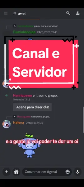 Novidades! Acessem os links no nosso perfil! #discord #links #bio #server #youtube 