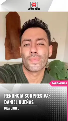 Daniel Dueñas anunció oficialmente su renuncia a UNITEL a través de un video, poniendo fin a una trayectoria de 14 años en la empresa. #DanielDueñasRenuncia #DespedidaEnUNITEL #CambioTrascendental #14AñosDeHistoria