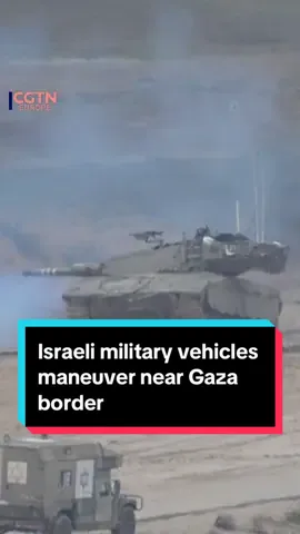#Israeli military vehicles maneuver near the #Gaza border. International pressure has mounted for #Hamas and #Israel to extend their truce, as the clock ticked on a pause in fighting that has allowed for the release of scores of hostages and prisoners.