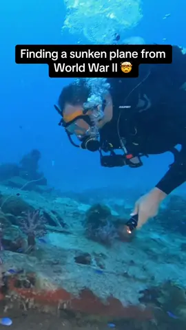 This is an incredible #discovery by @Josh Gates #scubadiving #mystery #wwII 