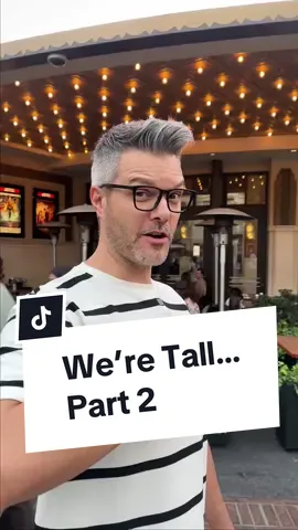 Replying to @HeyHeyItsLizRenea We’re still tall and we have more tall things to talk about. 😝🤣 IB:@Madeleine Byrne #fyp #foryou #tallpeopleproblems #tallpeoplebelike #tallcouple #thegrove #losangeles #christmasdecor #talltok  @AJ Gibson 