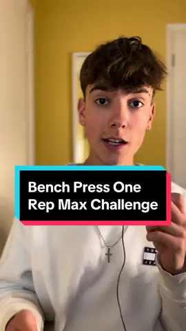Testing My One Rep Maxes (Bench Press) #benchpress #onerepmax #gym #18years 