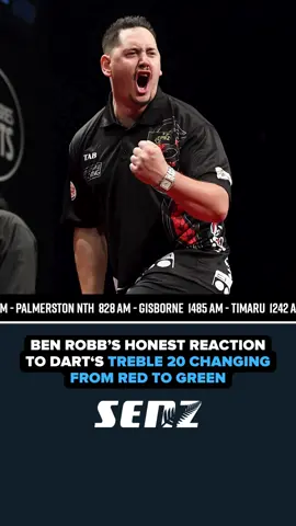 There's a big change happening for the World Darts Championship and it's left Kiwi contender Ben Robb utterly gobsmacked! #worlddartschampionship #darts #treble20 #benrobb