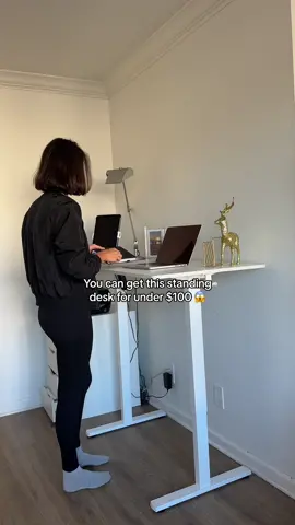 Run to get yours while you can 😱❤️‍🔥 #TikTokShopBlackFriday  #cybermonday #cybermondaydeal #officelife #tiktokshopfinds #bigsavings #workingathome #homeoffice #tiktokshopcybermonday #standingdesk 