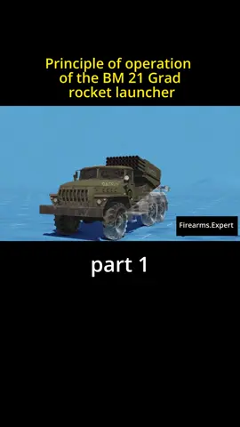 Part1👉🏻Principle of operation of the BM 21 Grad rocket launcher#foryou #fyp #foryoupage #usa #tiktok #science #popularscience #arms #tank 