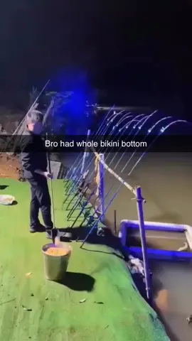 Bro will never fish like this again #fishing #meme #fail 