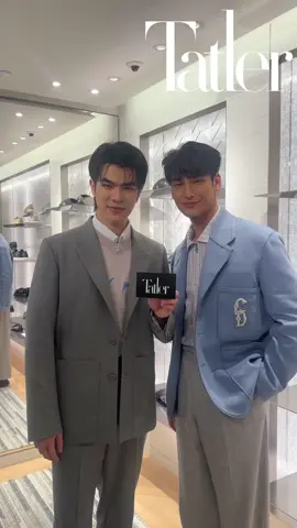 Thai pop stars Apo@nnattawinand Mile@mp15.15  were spotted at a cocktail event at @dior flagship boutique at Harbour City to celebrate the launch of the Dior 2024 cruise collection, where they met local icon Edgar Cheung @cheungkalonggggg, and gave a shoutout to Tatler readers. 泰國人氣男神 #Apo 和#Mile ，合體同聚Dior 於尖沙嘴海港城的旗艦店，出席2024 Cruise 系列發佈活動，更與Talter 讀者打招呼！二人難掩訪港的興奮之情，還不斷有許多有趣的互動。同場更有香港劍神#張家朗，以帥氣西裝造型向大家問好。 #Dior #DiorSpring24 #aponattawin #milephakphum