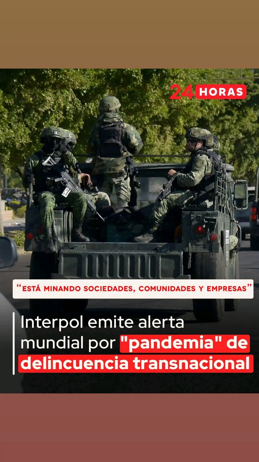 Interpol emite alerta por 