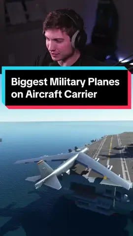 Biggest Military Planes Landing on Aircraft Carrier #msfs #msfs2020 #flightsim #simulator #aircraftcarrier #planes