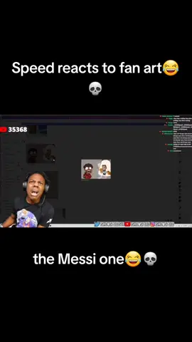 Speed is crazy😂🤯 #live #fanart #speed #ishowspeedlive #ishowspeedclipz #ishowspeed #funny #messi #ronaldo @Messi #CapCut 
