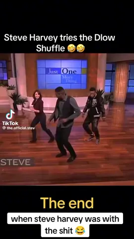 when steve harvey was with the shit 😂 #show #dlow #shuffle #dancechallenge #chitown 