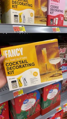 @Walmart had the cutest kit for the holidays @Fancy Sprinkles®  #christmas #christmascountdown #christmastiktok #christmasshopping #finds #cocktails #sprinkles #newfinds #walmart #walmartfinds 