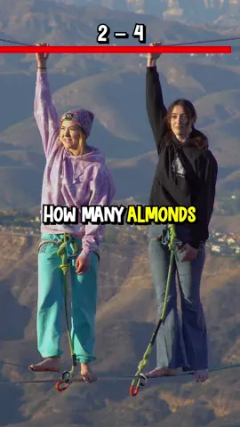 How Many Almonds Are In A Gallon Of Almond Milk? #education #trivia #game