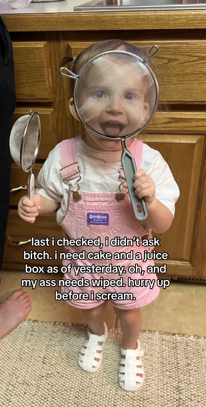 shes boss. #parenting #momlife #toddlerlife #relateable #dadlife 