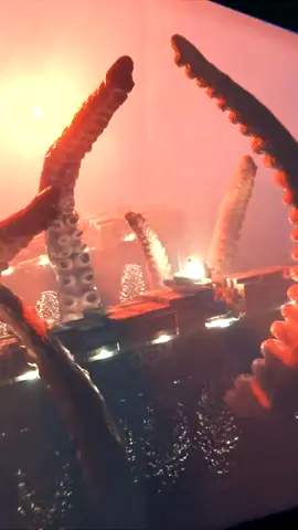 The Kraken has risen fypシ kraken ocean sea nightmare horror scary seamonster animation cgi horrortok