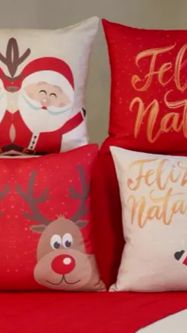 Kit com 4 Capas de Almofadas Decorativas Natal Papai Noel  Comente “EU QUERO” para receber o link  ENVIO RÁPIDO! Acompanha: 4 Capas para Almofadas Tamanho: 45x45 cm Tecido: 100% Poliéster Zíper: Invisível Estampa: Frente e Verso Tecido Capa de almofada confeccionada em tecido 100% poliéster, um tecido nobre de ótima qualidade e durabilidade. Material que proporciona mais conforto e um toque agradável, ideal para qualquer ambiente e estação, além de sua estética que agrega à decoração do ambiente de forma elegante e refinada. Estampa Digital As capas são estampadas através de impressão digital em alta definição, em ambos os lados da almofada. Por ser um processo digital, alcança-se um resultado muito fiel ao desejado, com imagens ricas em detalhes e traços nítidos. Toque zero, diferente do método de estampas tradicionais, não há excesso de tinta. Após impressa, esta estampa é termo fixada ao tecido, que pigmenta as fibras do poliéster. #CapCut #natal #almofadasdenatal #desconto #blackfriday 