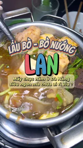 Quán lẩu bò lâu đời của dân địa phương mà chưa ai rì viu, dời chỗ đi tìm miết giờ mới tìm ra, quay lại hương vị năm xưa đi nè #longervideos #TikTokAwardsVN2023 #anchidayceleboi #xuhuong #43danang #xhtiktok #review #nccdanang #fyp #ancungtiktok #reviewanngon #monngon #Foodie #trending #laubo #bonuong 