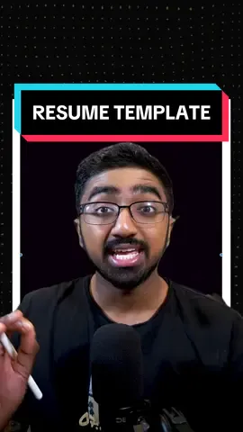 follow THIS resume template for tech internship + job #softwareengineer #swe #softwareresume #sweintern #fyp 