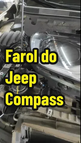 Manutenção da Jeep Compass #automotivo #farol #jeepcompass #fullled #manutencaoautomotiva 
