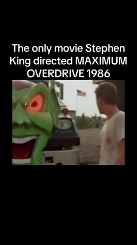 #maximumoverdrive #maximum #overdrive #80s #horror #movie #stephenking #emilioestevez #fyp 