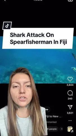 #shark #sharkattack #sharkbite #sharkbiologist #sharkdiver #spearfishing #sharks Shark Attack Off Of Fiji!🦈😬 Video from: Awatea.Adventures