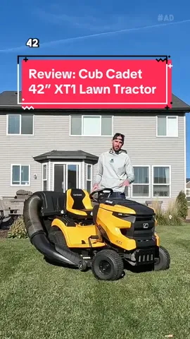Season in Review: Cub Cadet 42” XT1 Lawn Tractor #CubCadetPartner #ad #lawntok #lawntiktok #lawncare #lawntips #grasstiktok #grasstok #lawnmower 