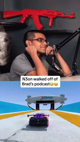 N3on walks off of Bradley Martyn’s podcast😬 | Thoughts?🤔💭#fyp #viraltiktok #viralvideo #bradleymartyn #bradleymartynvt #neon #n3on #kick #rawtalk #rawtalkpodcast 