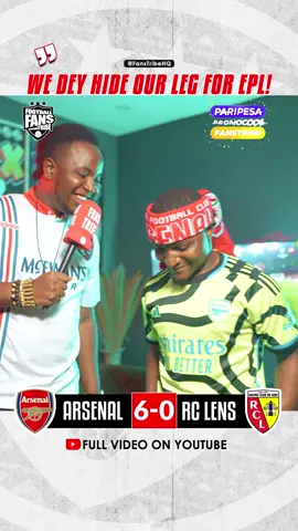 Watch Godfrey's FULL INTERVIEW ON YOUTUBE - LINK IN BIO 📺 🗣 🔥  #naijafootball #tiktoknigeria #naijatiktok #PremierLeague #levelupafrica #africanfootball ARSENAL 6-0 LENS highlights