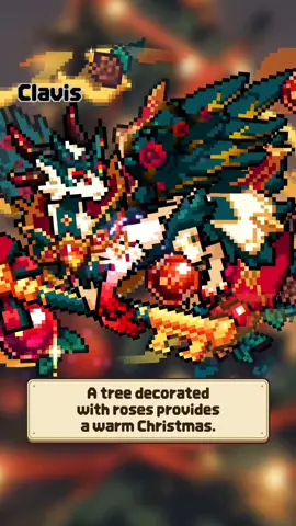 #DragonVillageCollection The dragon who decorates the world with roses, 🎄Clavis🎄 #Collect #Hatch #Breed #Dragon