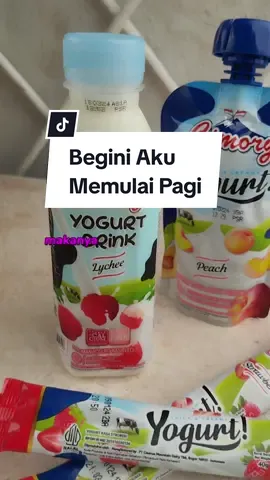 Kalau kamu memulai pagi dengan apa? #cimory #cimoryyogurtdrink #cimoryyogurt 