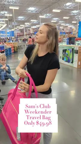Sam's Club has got you covered if you want the best Carry on Travel Bag, Perfect for Weekend gateways?! Sam's Club Weekender Travelers Bag is the BEST! Only $49.98 and it is crafted from high-quality cotton and linen fabric, it's durable but also stylishly and so versatile! Comes in Hot Pink, Beige/tan, Solid Black and Blush Pink (online)! Would make a great holiday gift!  #weekendgetaway #weekenderbag #carryonbag #weekendbag  #samsclubweekender #samsclubwomens #samsclubmusthaves #whatsnewatsamsclub #samsclubwinter2023 #samsclub #momsonabudget #samsclubfinds #samsclubfinds #samsclub #samsclubweeklydeals #MomsofTikTok #samsclubholiday #samsclubchristmas #samsclubgifts #samsclubscanandgo @Sam’s Club 