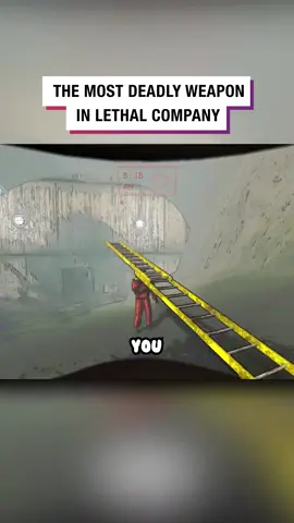 The most deadly weapon in Lethal Company 😅⁠ (📽️ Via @itskzle) #lethalcompany #horror #funny