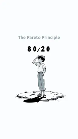 The 80/20 Rule, explained. #paretoprinciple #mentalmodels #heuristics #leadership #professionaldevelopment 