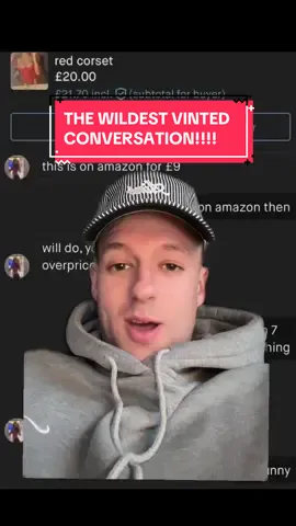 the wildest vinted conversation with @bushrod #vinted #depop #dmdrama 
