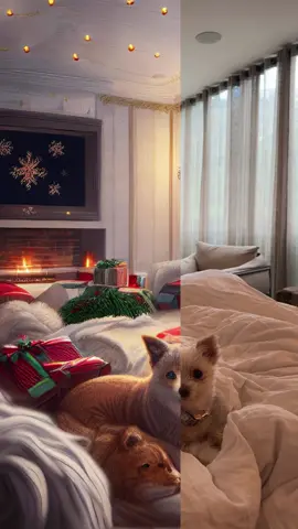 Apparently Mango isnt festive enough, a 5 legged fox is far more cheerful #christmasdecor 