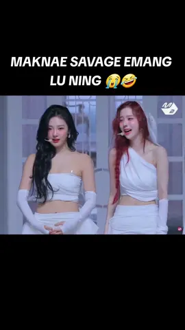 Emang boleh se savage itu? 🤣 #aespa #ningning #winter #karina #giselle 