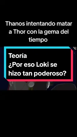 Teoría un poco descabellada, pero a lo mejor es por eso #fyp #parati #marvel #loki 