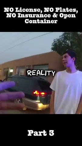 NO License, NO Plates, NO Insurance & Open Container part 3 #policeofficer #pursuit #copusa #policeactivity #copstvshow #copsoftiktok #trending #foryoupage #fbyyy
