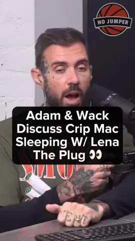 #Adam22 and #Wack100 discussed Crip Mac potentially messing with #LenaThePlug. 👀😂