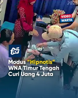 Modus Hipnotis, WNA Timur Tengah Curi Uang 4 Juta