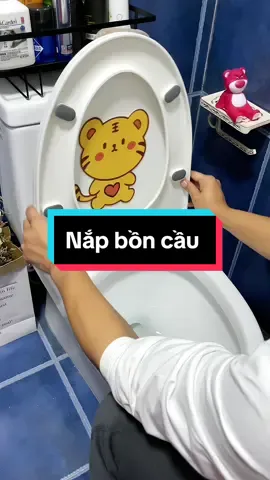 Nắp bồn cầu đóng êm làm từ nhựa PP cao cấp đa năng phù hợp với hầu hết bồn cầu một/hai khối. #GamingOnTikTok #giadungtienich #giadinhviet #dogiadunhthongminh #napboncauthongminh #napboncau #xuhuong 