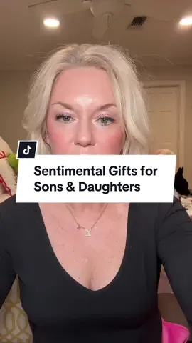 A sentimental keepsake gift for sons & daughters! #christmas #christmasgifts #sentimentalchristmasgifts 
