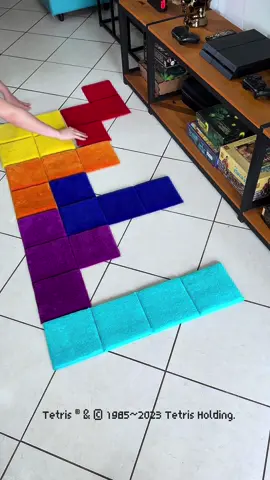 Tetris Rug ASMR! 🕹️ #tetris #game #asmr #satisfying #oddlysatisfyingvideos #work #relaxing #fyp