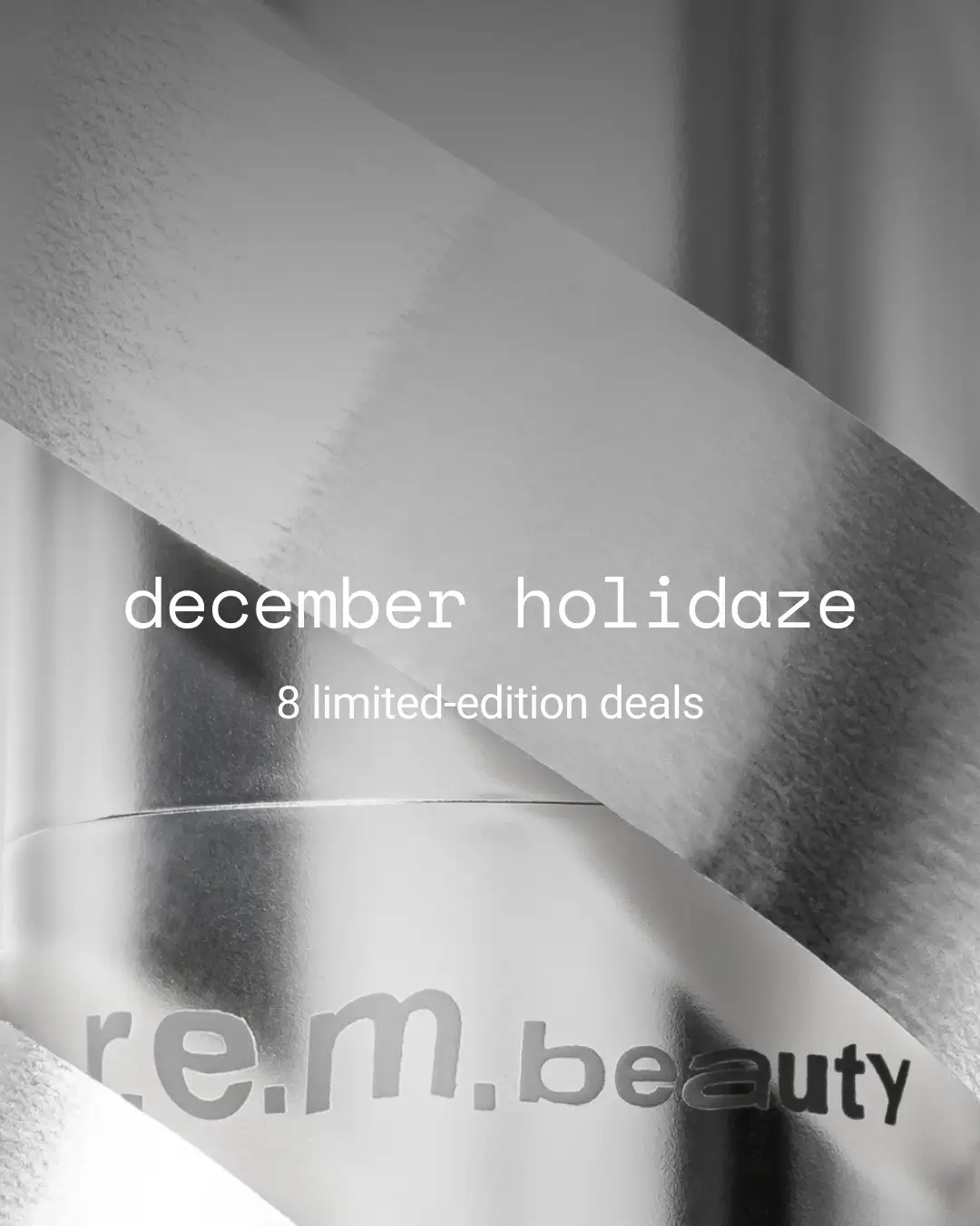 mark your calendars for a holidaze treat 🗓️ 8 exclusive deals on r.e.m. beauty favorites, from stellar promos to dreamy gifts with purchase ⁺₊❆⋆♡ only on rembeauty.com