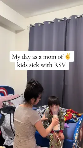 These few days have sucked honestly. #momof2 #family #MomsofTikTok #nonasthetic #sick #rsv #realisticmomlife 