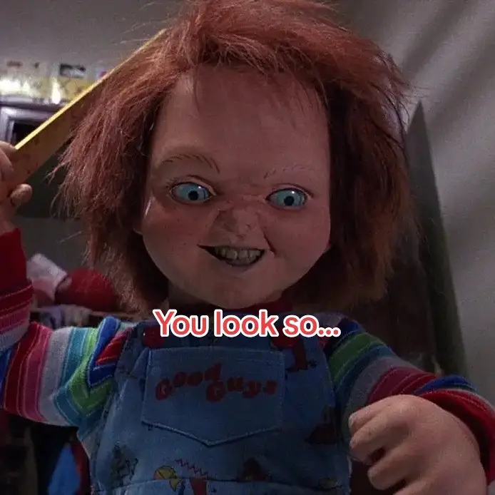 #youlooksodifferent #chucky #chuckythekillerdoll #chuckythekiller #chuckythedoll #chuckydoll #fyp #foryoupage #foryou #doll #youlookso #different 