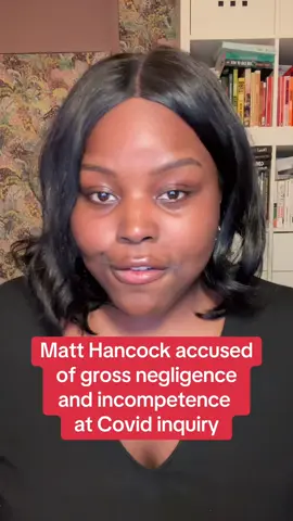 Former health secretary Matt Hancock spoke at the Covid inquiry after he was accused of gross negligence and incompetence. #covidinquiry #uknews #matthancock #ukpolitics 
